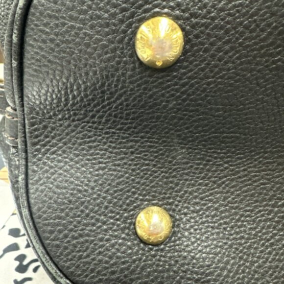 Louis Vuitton Mahina XL Leather Very Dark Navy Blue Monogram Hobo Shoulder Bag - Picture 7 of 7